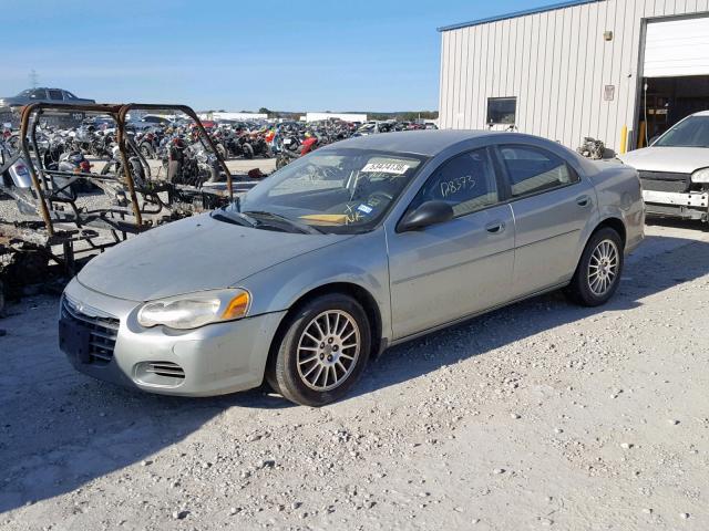 1C3EL56R16N121457 - 2006 CHRYSLER SEBRING TO SILVER photo 2