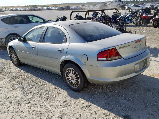 1C3EL56R16N121457 - 2006 CHRYSLER SEBRING TO SILVER photo 3