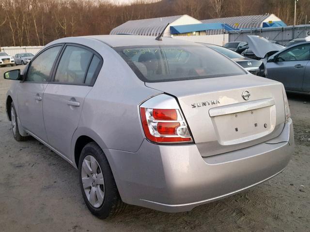 3N1AB61E29L645411 - 2009 NISSAN SENTRA 2.0 GRAY photo 3