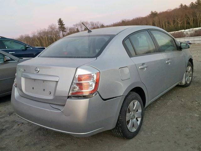 3N1AB61E29L645411 - 2009 NISSAN SENTRA 2.0 GRAY photo 4