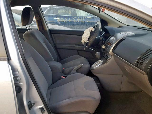 3N1AB61E29L645411 - 2009 NISSAN SENTRA 2.0 GRAY photo 5