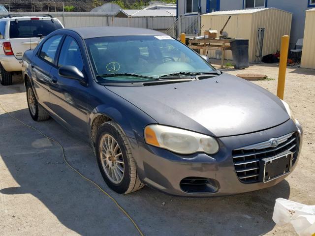 1C3EL46X55N542931 - 2005 CHRYSLER SEBRING CHARCOAL photo 1