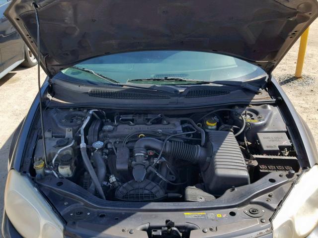 1C3EL46X55N542931 - 2005 CHRYSLER SEBRING CHARCOAL photo 7