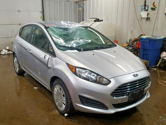 3FADP4TJ7EM168186 - 2014 FORD FIESTA S SILVER photo 1