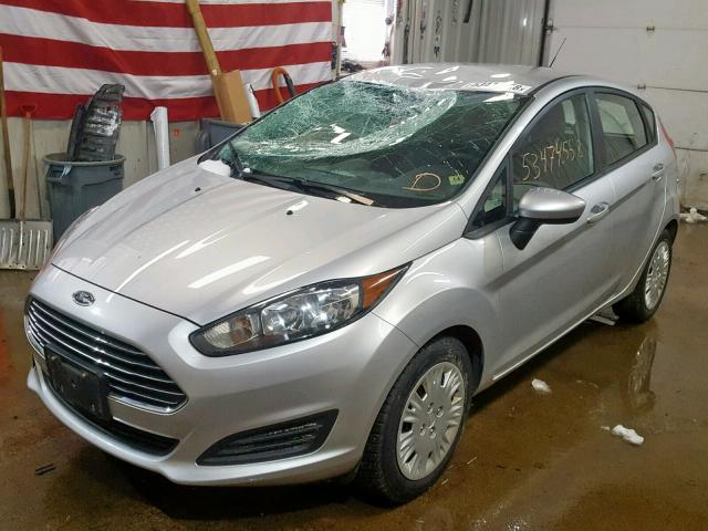 3FADP4TJ7EM168186 - 2014 FORD FIESTA S SILVER photo 2