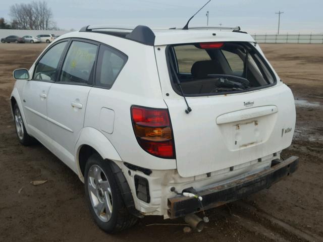 5Y2SL63815Z417375 - 2005 PONTIAC VIBE WHITE photo 3