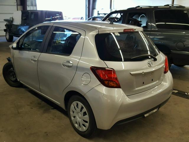 VNKKTUD31HA080577 - 2017 TOYOTA YARIS L SILVER photo 3