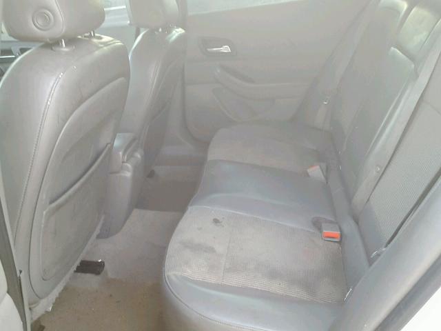 1G11D5SR2DF351599 - 2013 CHEVROLET MALIBU 1LT WHITE photo 6