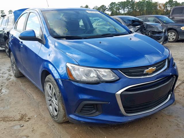 1G1JB5SH8H4165385 - 2017 CHEVROLET SONIC LS 蓝色 照片 1
