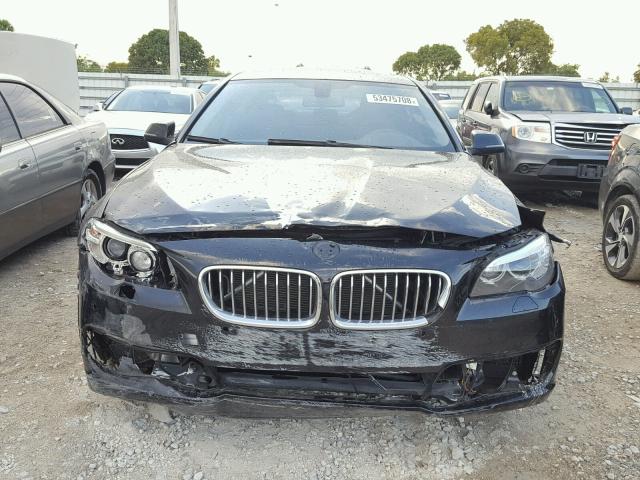 WBA5A7C50FD628870 - 2015 BMW 528 XI BLACK photo 9