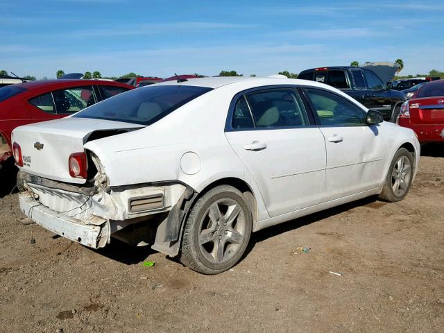 1G1ZB5EB6A4145619 - 2010 CHEVROLET MALIBU LS თეთრი ფოტო 4