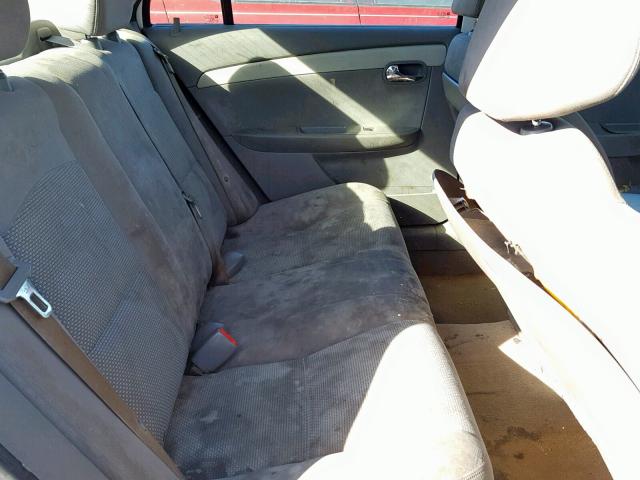 1G1ZB5EB6A4145619 - 2010 CHEVROLET MALIBU LS თეთრი ფოტო 6