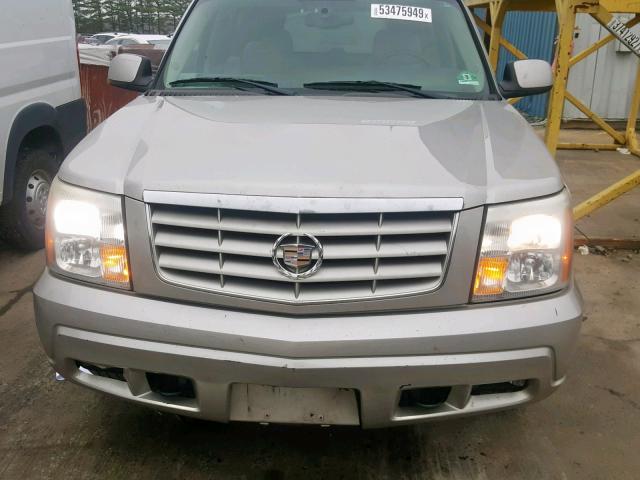 3GYFK66NX5G288519 - 2005 CADILLAC ESCALADE E CREAM photo 9