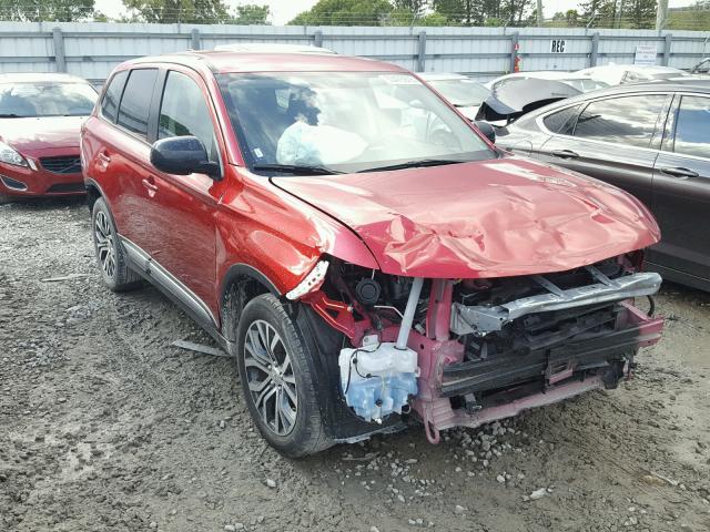 JA4AD2A35JZ055340 - 2018 MITSUBISHI OUTLANDER RED photo 1