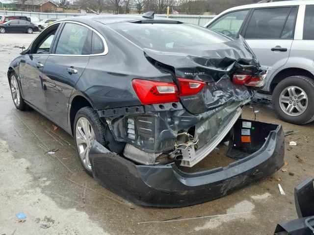 1G1ZE5SX9JF172339 - 2018 CHEVROLET MALIBU PRE CHARCOAL photo 3