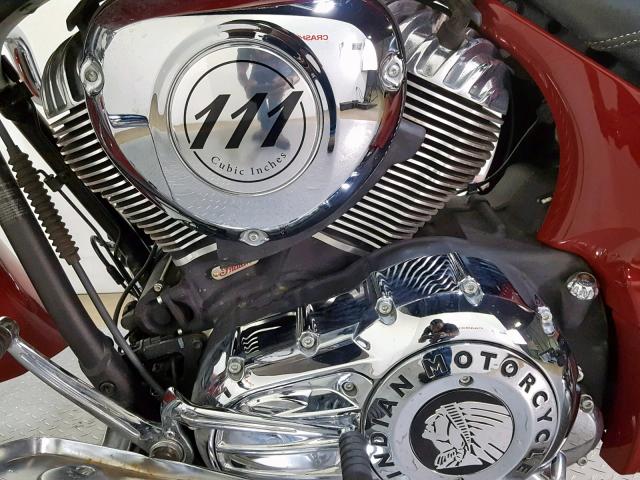 56KTHAAA3G3337493 - 2016 INDIAN MOTORCYCLE CO. SPRINGFIEL MAROON photo 11