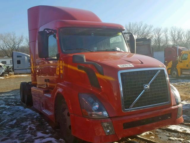 4V4NC9EH2EN154238 - 2014 VOLVO VN VNL RED photo 1