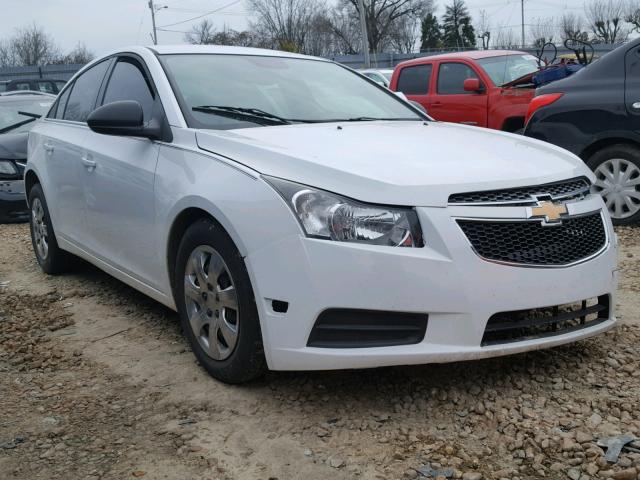 1G1PC5SH1C7339389 - 2012 CHEVROLET CRUZE LS WHITE photo 1