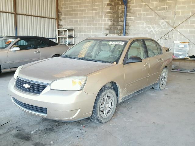 1G1ZS58F57F100425 - 2007 CHEVROLET MALIBU LS 金色 照片 2
