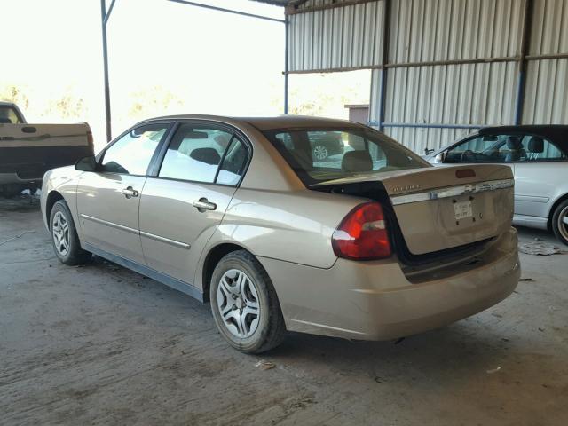1G1ZS58F57F100425 - 2007 CHEVROLET MALIBU LS 金色 照片 3