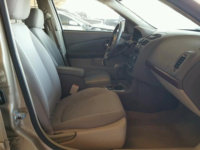 1G1ZS58F57F100425 - 2007 CHEVROLET MALIBU LS 金色 照片 5