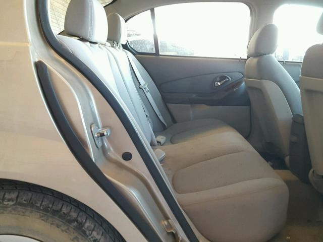 1G1ZS58F57F100425 - 2007 CHEVROLET MALIBU LS 金色 照片 6