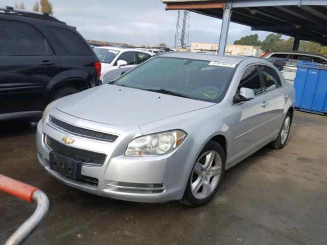 1G1ZH57B29F211241 - 2009 CHEVROLET MALIBU 1LT SILVER photo 2