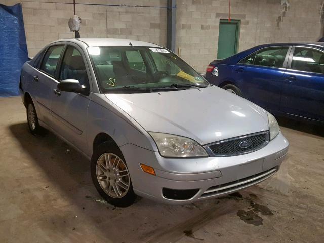 1FAFP34N97W232848 - 2007 FORD FOCUS ZX4 SILVER photo 1