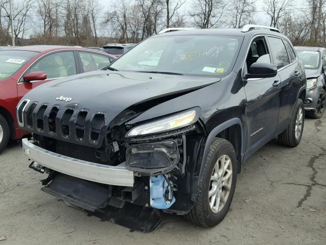 1C4PJMCB3FW769386 - 2015 JEEP CHEROKEE L BLACK photo 2