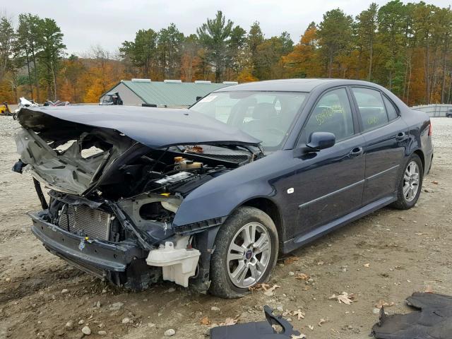 YS3FD49Y761103216 - 2006 SAAB 9-3 BLUE photo 2