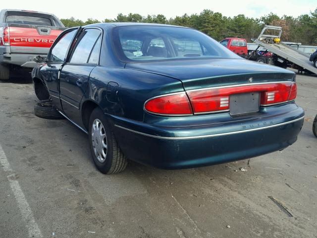 2G4WS52J0Y1297225 - 2000 BUICK CENTURY CU GREEN photo 3