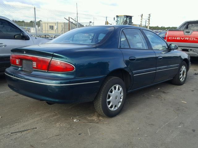 2G4WS52J0Y1297225 - 2000 BUICK CENTURY CU GREEN photo 4