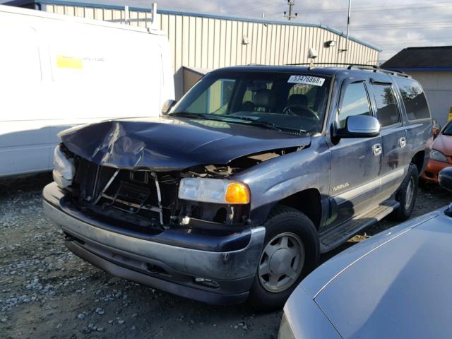 1GKFK16Z56J133022 - 2006 GMC YUKON XL K BLUE photo 2