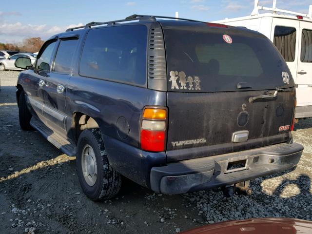 1GKFK16Z56J133022 - 2006 GMC YUKON XL K BLUE photo 3