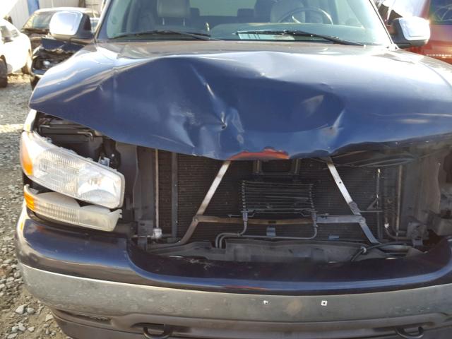 1GKFK16Z56J133022 - 2006 GMC YUKON XL K BLUE photo 9