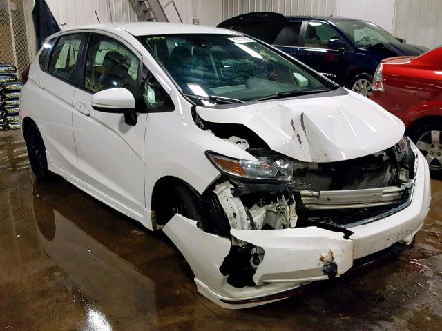 3HGGK5H73JM711599 - 2018 HONDA FIT EX WHITE photo 1