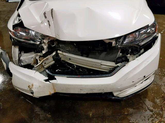 3HGGK5H73JM711599 - 2018 HONDA FIT EX WHITE photo 9