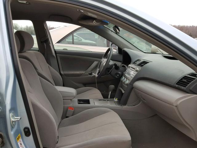 4T1BE46K27U555427 - 2007 TOYOTA CAMRY BLUE photo 5