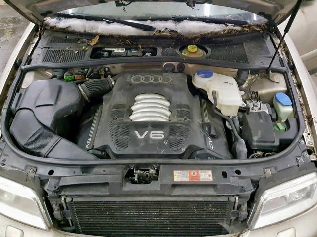 WAUKH68D61A093594 - 2001 AUDI A4 2.8 AVA TAN photo 7