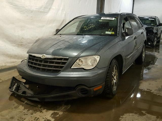 2A8GF48X37R145788 - 2007 CHRYSLER PACIFICA BLUE photo 2