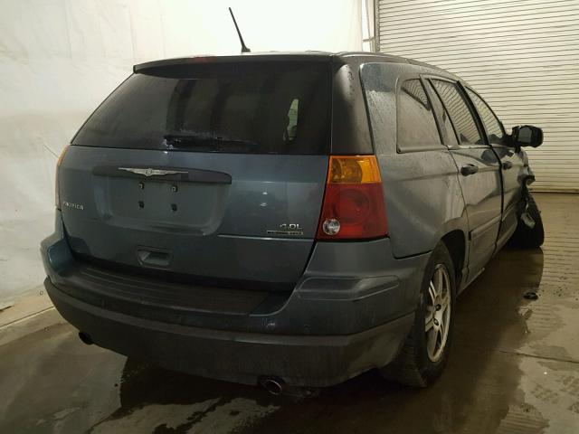 2A8GF48X37R145788 - 2007 CHRYSLER PACIFICA BLUE photo 4