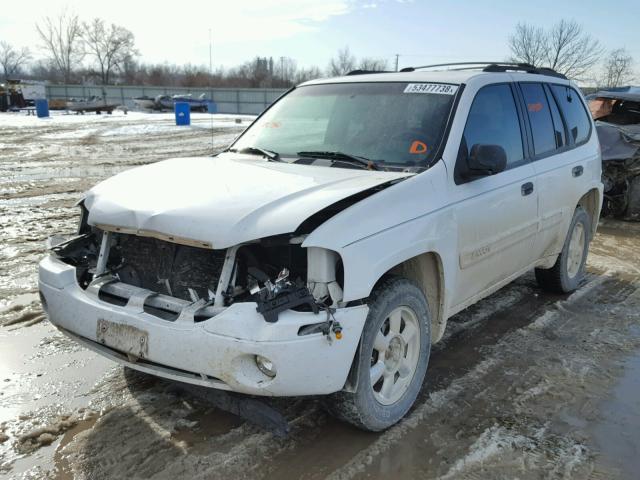 1GKDT13S932312312 - 2003 GMC ENVOY WHITE photo 2