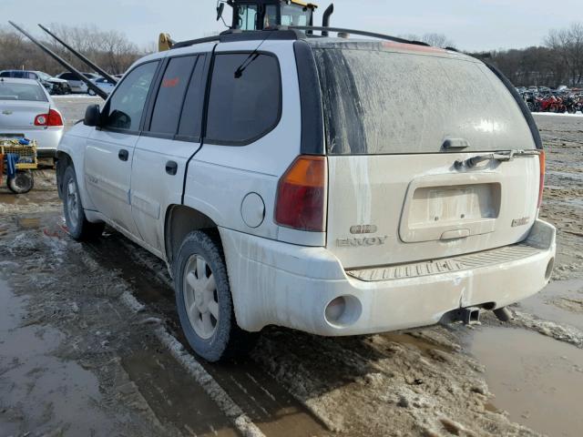 1GKDT13S932312312 - 2003 GMC ENVOY WHITE photo 3