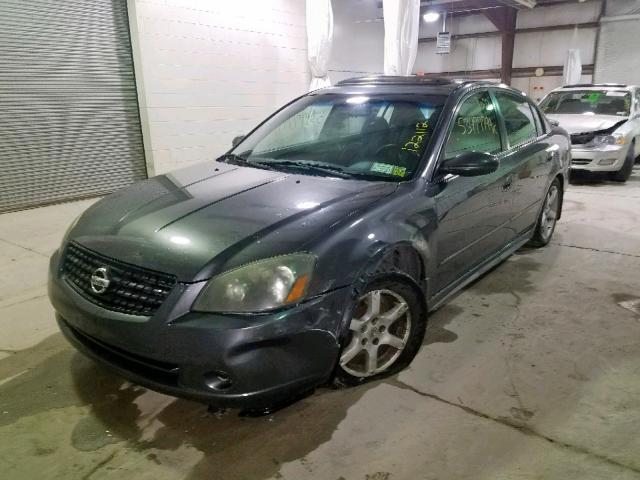 1N4BL11D85C354528 - 2005 NISSAN ALTIMA SE GRAY photo 2