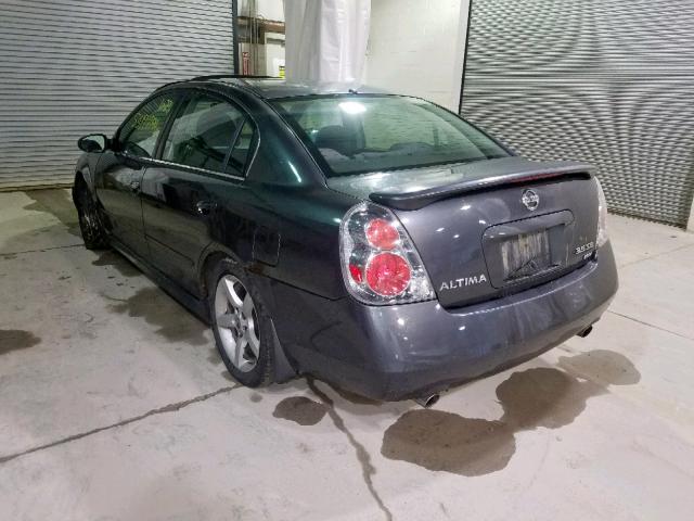 1N4BL11D85C354528 - 2005 NISSAN ALTIMA SE GRAY photo 3