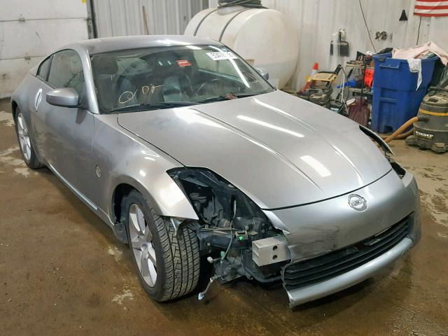 JN1AZ34E43T010375 - 2003 NISSAN 350Z COUPE SILVER photo 1