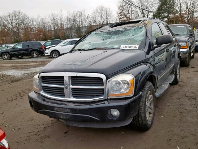 1D4HB58D44F152967 - 2004 DODGE DURANGO LI BLACK photo 2