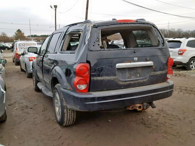 1D4HB58D44F152967 - 2004 DODGE DURANGO LI BLACK photo 3