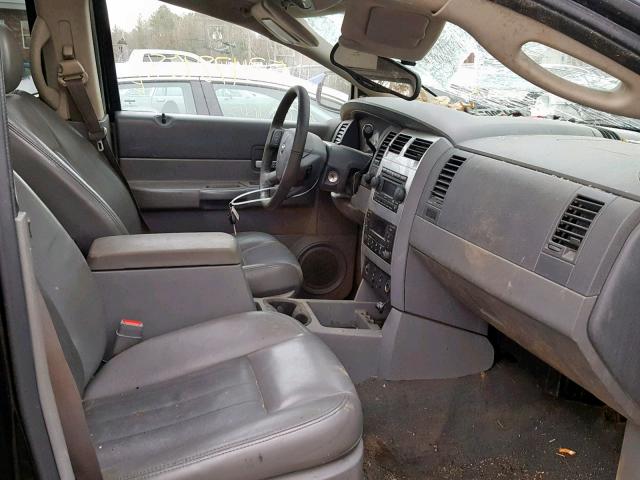 1D4HB58D44F152967 - 2004 DODGE DURANGO LI BLACK photo 5