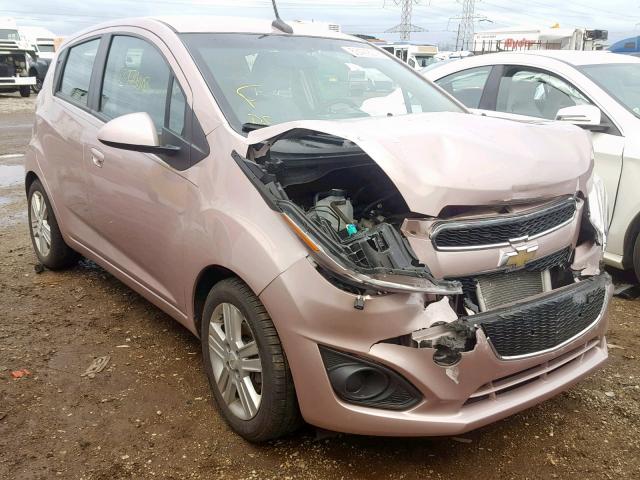 KL8CB6S93DC596515 - 2013 CHEVROLET SPARK LS PINK photo 1